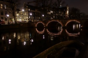 Lit canals   