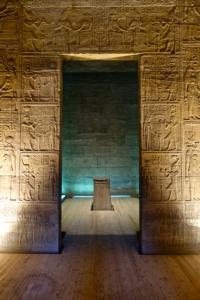 Inside the temple