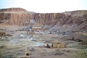 West Bank of the Nile from the air