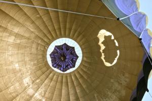 Shadows inside the balloon
